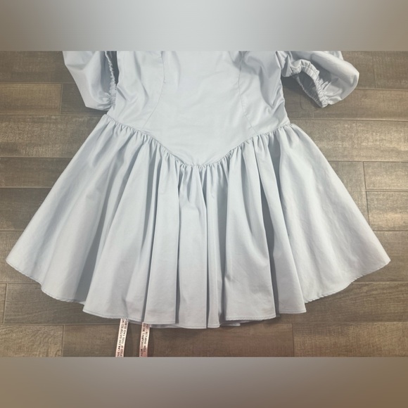 House of CB Maribel Soft Blue Mini Dress - Picture 4 of 14